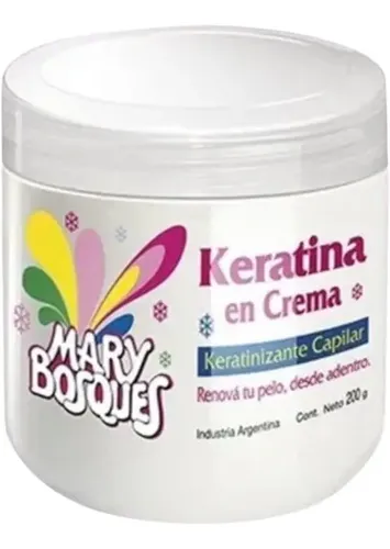 Mary Bosques Keratina En Crema Pote 200g X 3