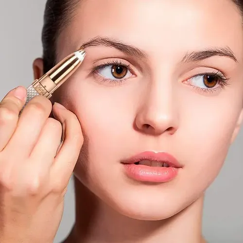 Depilador Facial 2 En 1 Recargable Lápiz Labial Wod