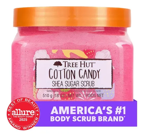 Exfoliante Corporal Tree Hut Cotton Candy 532ml Hidratante