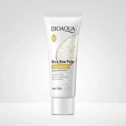 Jabón Limpiador Facial De Arroz Bioaqua