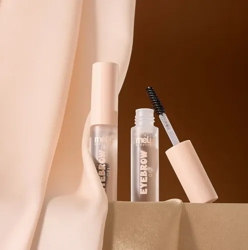 Gel Máscara Para Cejas Mely Transparente Efecto Laminado