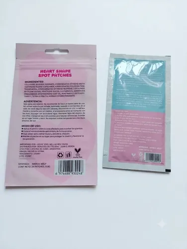 Kit Mely 24 Parches Para Acné + Mascarilla Limpieza Nasal