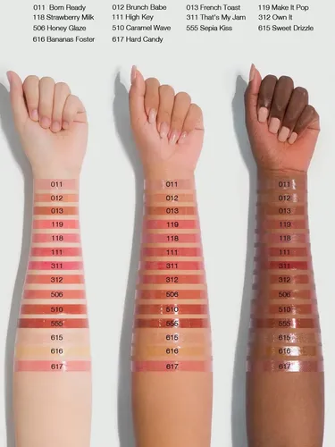 Sheglam Glass Lock Air Gloss, color sepia Kiss