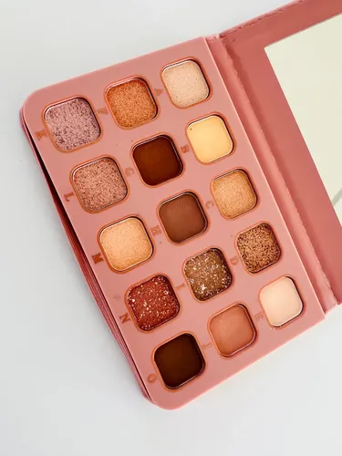 Set De Sombras Importadas Revolution Shimmer Doradas
