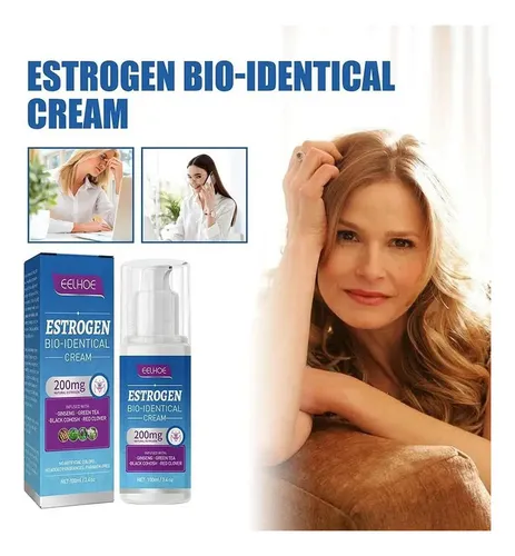 Crema Calmante Con Estrógenos Para La Menopausia,;