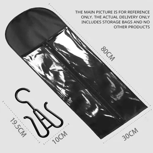 Bolsa De Almacenamiento Para Extensiones De Cabello Largo, 6