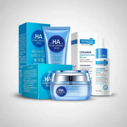 Kit Skincare Piel Seca Hidratacion Produnda Ac Hialuronico