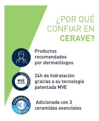 Cerave Limpiador Facial Hidratante Piel Normal A Seca X236ml
