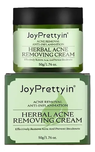 Crema Antiacné Joyprettyin Herbal 50 G Todo Tipo De Piel Día/noche