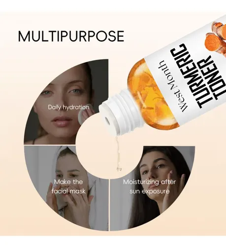 Tónico Facial Cúrcuma Reafirmante 100 Ml