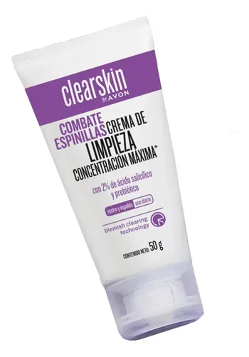 Crema De Limpieza De Rostro Con Ácido Salicílico Clearskin Grasa Día/noche
