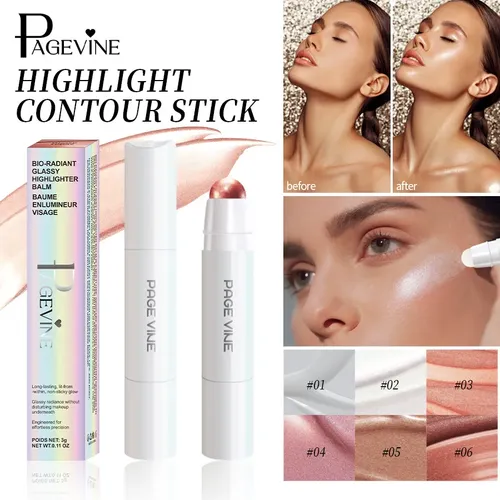 Page Vine Barra Iluminador Perla Agua Natural Brillo