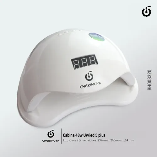 Cabina 48w Uv/led 5plus Cherimoya