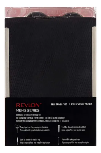 Kit De Aseo Revlon Para Hombre, Cortaúñas, Tijeras Y Pinzas