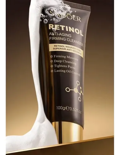 Espuma Limpiadora Facial Antiage Retinol Sadoer 100ml