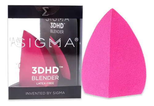 Licuadora De Maquillaje Sigma Beauty 3dhd, Esponja Rosa, 1 U