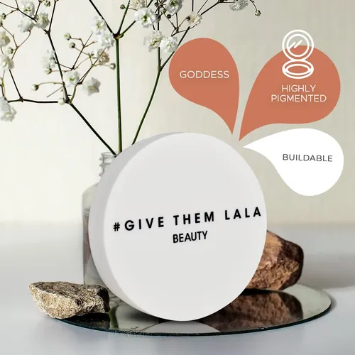 Iluminador En Polvo Compacto Goddess De Give Them Lala