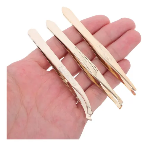 Kit De Pinzas Para Pestañas De 6 Piezas: Pinzas Para Cejas D