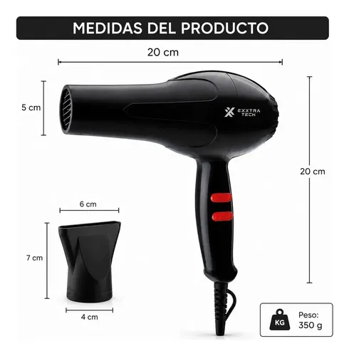 Secador De Pelo Exxtra Tech
