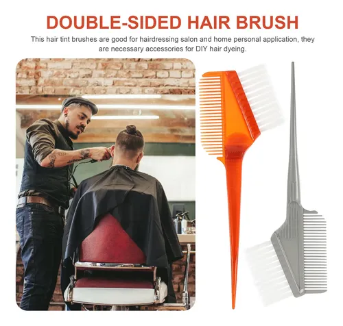 Cepillos Tintura Profesional X4 Para Peluquería
