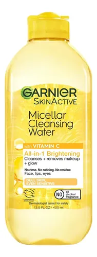 Agua Micelar Garnier Skinactive Vitamina C 400ml Iluminadora