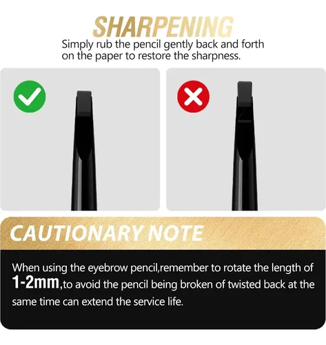 Lápiz Dual Langmanni Para Cejas 2 Piezas Con Spoolie, Tono