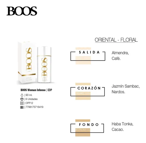 Boos Intense EDP 90ml para mujer