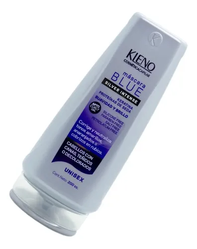 Kleno Blue Mascara Silver Intense Matizadora Rubios 200ml