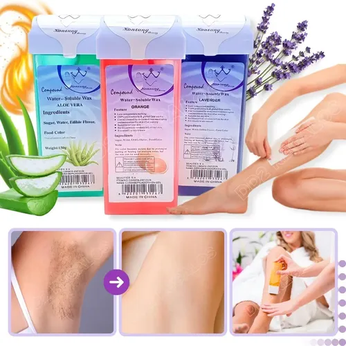 Cera Depilatoria Para Piel Roll On Descartable X 150grs