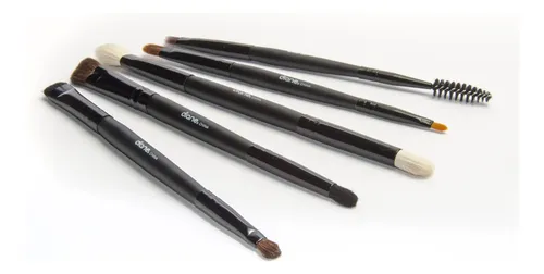 Set De Brochas De Maquillaje Diane D4390 De Doble Cara Para