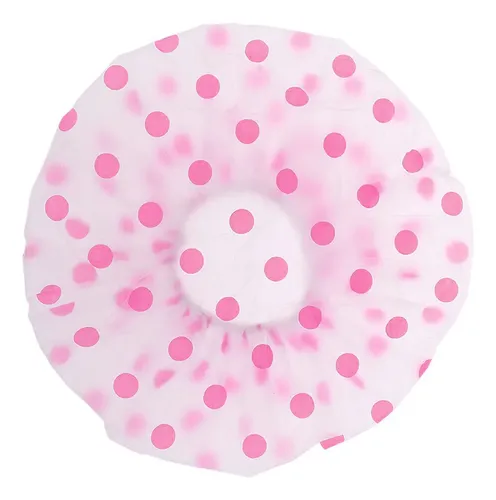 C Gorros Ducha Elásticos Reutilizables Con Puntos Gruesos –