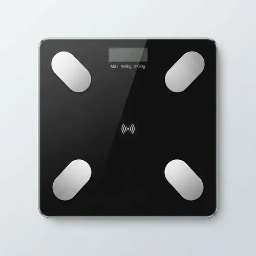 Balanza Digital Cuadrada Inteligente Bluetooth Hasta 180 Kg
