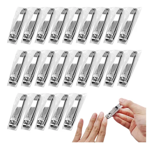 Set A Granel De 50 Cortauñas Terdey De Acero Inoxidable Para
