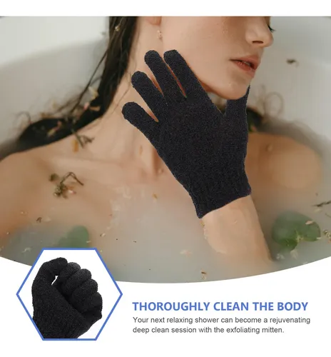 Guantes Exfoliantes De Baño 10 Uds Para Ducha