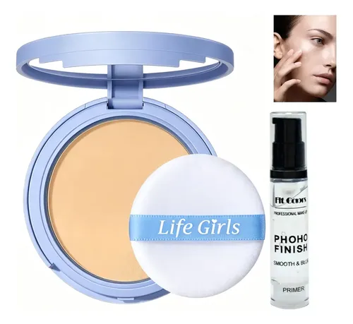 Bp- Polvo Facial Setting Oil Control + Primer Convertidor