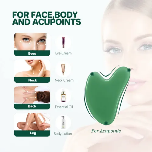 Herramienta De Masaje Gukoy Guasha Facial Tools De Gua Sha C