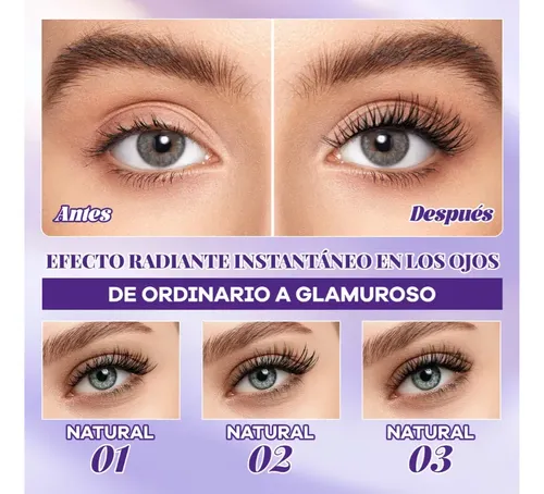 Set De Pestañas Postizas 30d Y 40d, 280 Unidades Color Negro