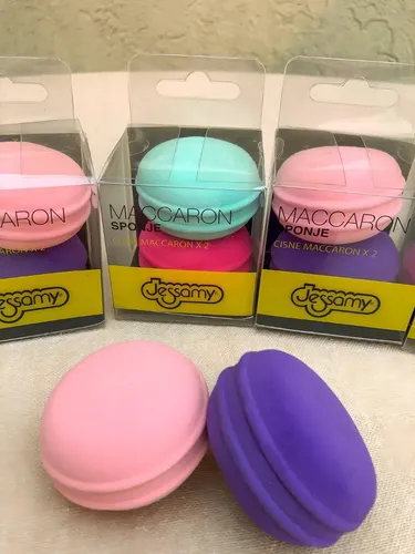 Esponjas Maccaron X2 Beauty Blender Maquillaje Jessamy C327