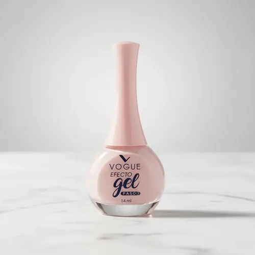 Esmalte Efecto Gel Vogue Fácil Aplicación Color Eterna – Rosa Claro