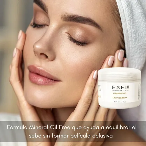 Gel Limpieza Facial Exel Antiacne Poros Suavidad 240ml
