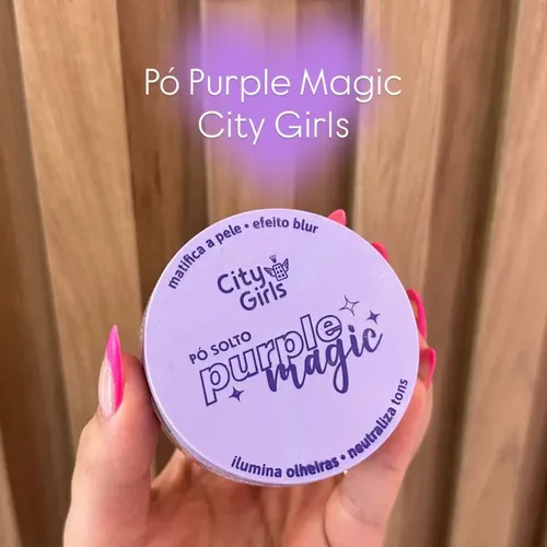Polvo Suelto Morado Lila Purple Magic De City Girls Neutralizador