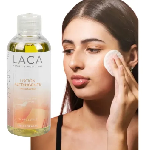 Loción Astringente Con Nicotinamida Día/Noche piel Grasa Laca