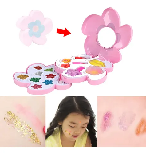 Kits De Maquillaje De Simulación, Juego De Cosméticos Flor ‘