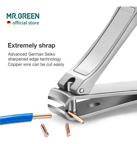 Cortauñas Mr.green Simplicity Fashion De Acero Inoxidable