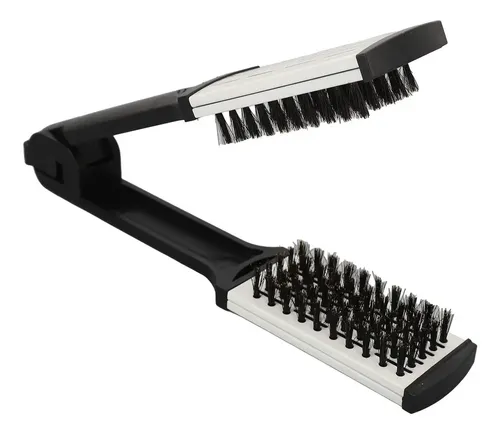 Y Peine Para Alisar El Cabello Con Doble Cepillo Y Cerdas H.