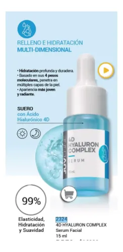 Gel Rellena Arrugas Líneas De Expresión Acido Hialurónico