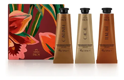 Trio Cremas De Manos Ekos Natura 3x40g c/u