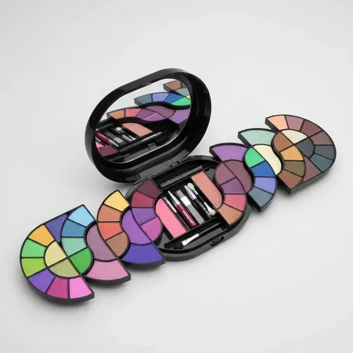 Set De Cosméticos Maquillaje Cameo Con Espejo Para Mujer