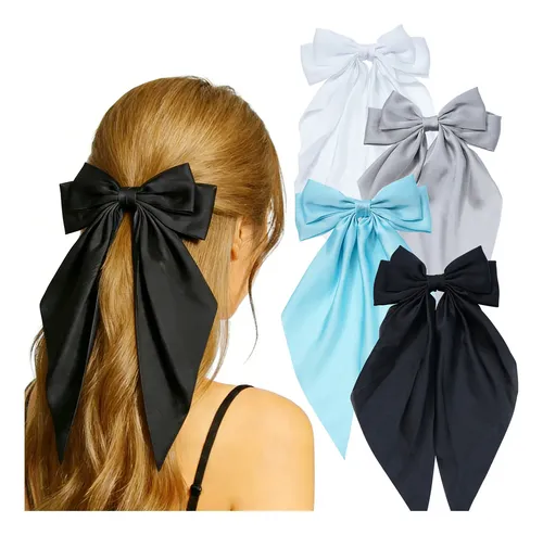 4 Horquilla Con Lazo Pinzas For El Pelo Accesorios Cabello