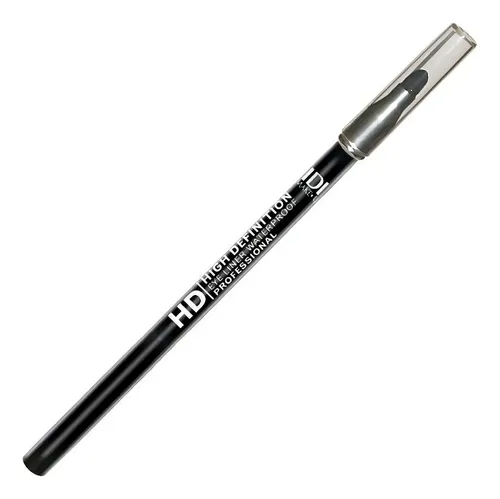 Idi Profesional Delineador Retractil Con Esfumino Hd 01 Color Negro Efecto Mate